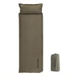 Naturehike Önfelfújó kempingmatrac párnával, 6 cm - összekapcsolható, 192 × 65 cm, Naturehike Khaki (850055797772)