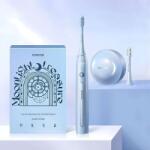 Soocas X3 Pro szónikus fogkefe érzékeny fogakra - UV sterilizáló tok, pótfejjel, 4 mód, IPX7 Kék (6970237663856)