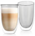 Orion Hőszigetelt dupla falú pohár latte kávéhoz Orion 460 ml 2 db (8592381192488)
