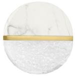 Nova Luce Aplica LED decorativa pentru baie IP44 LED 2700K DORIN alba (NVL-9214197)
