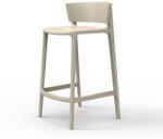 Vondom Set 4 Scaune de bar exterior / interior design modern premium AFRICA H-85cm 65030 (65030 VD)