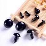 Stoklasa Biztonsági szemek, tömör fekete, 10 mm átmérőjű (780853)