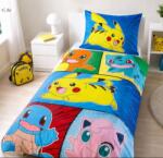 Halantex Pokémon ágynemű garnitúra 160x200 paplanhuzat 70x80 párnahuzat 100% Pamut Kétoldalas