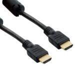 WORLD Cablu HDMI - HDMI High Speed cu Ethernet (v1.4), 3D, negru, ferita, placat cu aur 7.5m (DCQN53BBM)