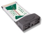 Gembird Card Gembird PCMCIA adaptor la 4 x USB 2.0 (D2FQ90BBM)