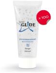 Just Glide Lubrifiant pe Bază de Apă Vegan pentru Sex și Jucării - Transparent , 100x 20 ml
