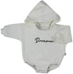 KOALA Combinezon de trening pentru copii baggy cu glugă Koala Dreamer bej, mărime 80 (9-12l)