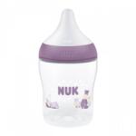 Nuk Biberon pentru bebeluși NUK Perfect Match Controlul Temperaturii 150 ml Hipopotam