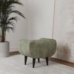 haaus Taburet Tapitat Atlas, Kaki, Stofa, 60 x 40 x 47 cm (930066)