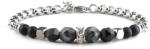 Thia Jewelry S. Steel Bratara Inox Argintie Thia Jewelry S. Steel Barbati (OOTB-MSB066-8)