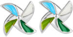 Rankine Cercei argint copii morisca cu email multicolor (E6346M2-22)