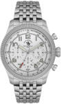Santa Barbara Polo & Racquet Club Legend - Ceas Barbatesc Quartz Argintiu SB. 8.10007. 4 (SB.8.10007.4) Ceas