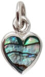 THIA Jewelry Pandantiv argint 925 Thia inimioara cu abalone (2202-IPK158-22)