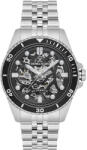 Daniel Klein Skeleton - Ceas Barbatesc Automatic Argintiu DK. 1.13998. 2 (DK.1.13998.2) Ceas