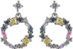 THIA Jewelry Cercei argint colorati Thia (E8062-22)