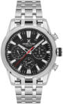 Daniel Klein Exclusive - Ceas Barbatesc Quartz Argintiu DK. 1.13802. 1 (DK.1.13802.1) Ceas