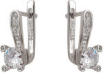 Rankine Cercei argint tortite cu zirconiu (FYE6251-2)