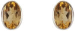 Rankine Cercei argint cu citrin Pear (2107-IPK031-16)
