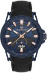 Sergio Tacchini Archivio - Ceas Barbatesc Quartz Negru ST. 1.10455. 5 (ST.1.10455.5) Ceas