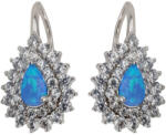 Rankine Cercei argint cu opal albastru Baina (2408-TLY607-34)
