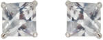 Rankine Cercei argint zirconiu patrat Cube (2502-TLY081-8-2)