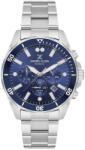 Daniel Klein Exclusive - Ceas Barbatesc Quartz Argintiu DK. 1.14067. 2 (DK.1.14067.2) Ceas