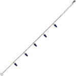 THIA Jewelry Bratara argint zirconii albastre Thia (H3485-12)