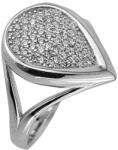 Rankine Inel argint tear cu zirconii albe, marime 59 (S3697I-59-2)