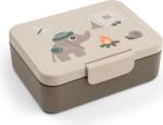 Done by Deer Lunchbox pentru copii cu compartimente Tiny Trails nisipiu (1266449)
