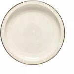 COSTA NOVA Lapos tányér Poterie 26 cm, krém-karamell színű
