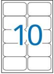 APLI Etikett, univerzális, 99, 1x57 mm, kerekített sarkú, APLI, 1000 etikett/csomag, (100 lap) (02411) (02411)