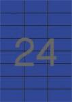 APLI Etikett, 70x37 mm, színes, APLI, kék, 480 etikett/csomag, (20 lap) (01592) (01592)