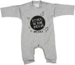 Asti Hosszú ujjú baba rugdalózó " I love to the moon and back" felirattal