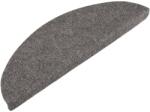 vidaXL 15 db szürke lépcsőszőnyeg 56x17x3 cm 1.65 kg 136391 (136391)
