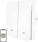 Moes ZS-B-EU2 Comutator de lumina ZigBee cu 2 canale (ZS-B-EU2-WH-MS)