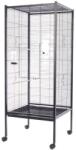 Inter-Zoo Pet Products Colivie pentru păsări Elva NEAGRĂ - 60 x 60 x 152 cm