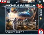 Schmidt Spiele Michele Farella: Infinite Worlds - Space Missions, Puzzle (1000 pieces) (58537) - forit Puzzle