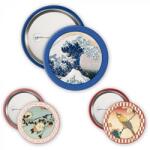 Abysse Corp Set de insigne ABYStyle Art: Katsushika Hokusai - Collection (ABYACC608)