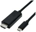 Roline USB 3.1 Type C HDMI Átalakító Fekete 5m 11.04. 5843-10 (11.04.5843-10)