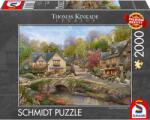 Schmidt Spiele Thomas Kinkade Studios: Summer in Cobblestone Village, Puzzle 2000 pieces (58629) Puzzle