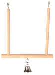 TRIXIE Leagan cu clopotel pentru pasarile de colivie Trixie 12 x 13 cm