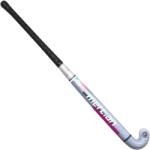 Mercian Sports Crosă de hochei pe iarbă din compozit Mercian Sports Evoluti CKF35 Pro Bend Silver Carb / Purple Intermediate 36, 5