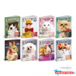  Füzet BLASETTI 9326 A/4 80g kemény fedeles kockás 42l FASHION PET HT 2026/10 db/csg/ (BAR_150274127)