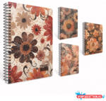  Spirálfüzet GIPTA Brown Book A/6 karton borítással 96 lapos sima 7437 (BAR_153902075)