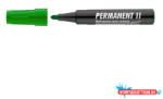  Marker ICO 11 permanent (3mm) kerekített végű zöld (BAR_224300040)