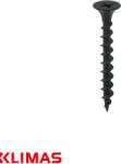Klimas KSGD-35025 gipszkarton csavar famenettel, PH - 3, 5x25 mm (trombitafejű, foszfátozott) (KSGD-35025)