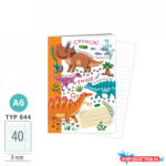  Füzet ARGUS A/6 40 lapos Roaar! Dino 1598-0425 (BAR_151461120)