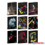  Füzet BLASETTI 9102 A/4 100g kemény fedeles kockás 50l BLACK POP 2025 /10 db/csg/ (BAR_150274054)