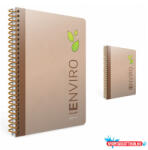  Spirálfüzet GIPTA Enviro A/6 karton borítással 80 lapos kockás 2335 (BAR_153901140)