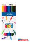  Színes ceruza 12/klt ICO Creative Kids hatszög (BAR_178500100)